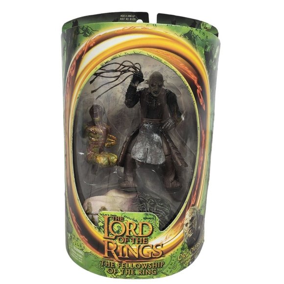 Lord Of The Rings Orc Overseer With Dungeons Of Isengard Action Figure Toybiz - Picture 1 of 10